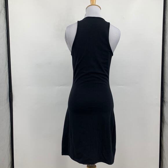 Adidas Tank Dress Womens M Medium Black Adicolor Essentials Racerback Mini - Picture 4 of 12